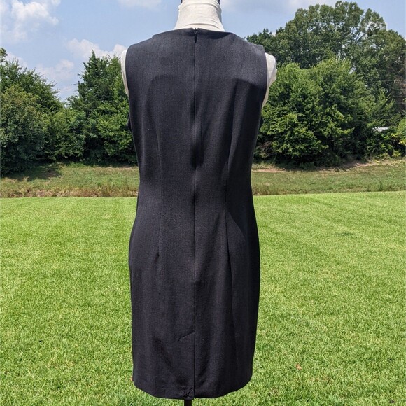 JULIAN TAYLOR 2 Piece Dress and Long Jacket Coat Size 8 - Picture 5 of 11